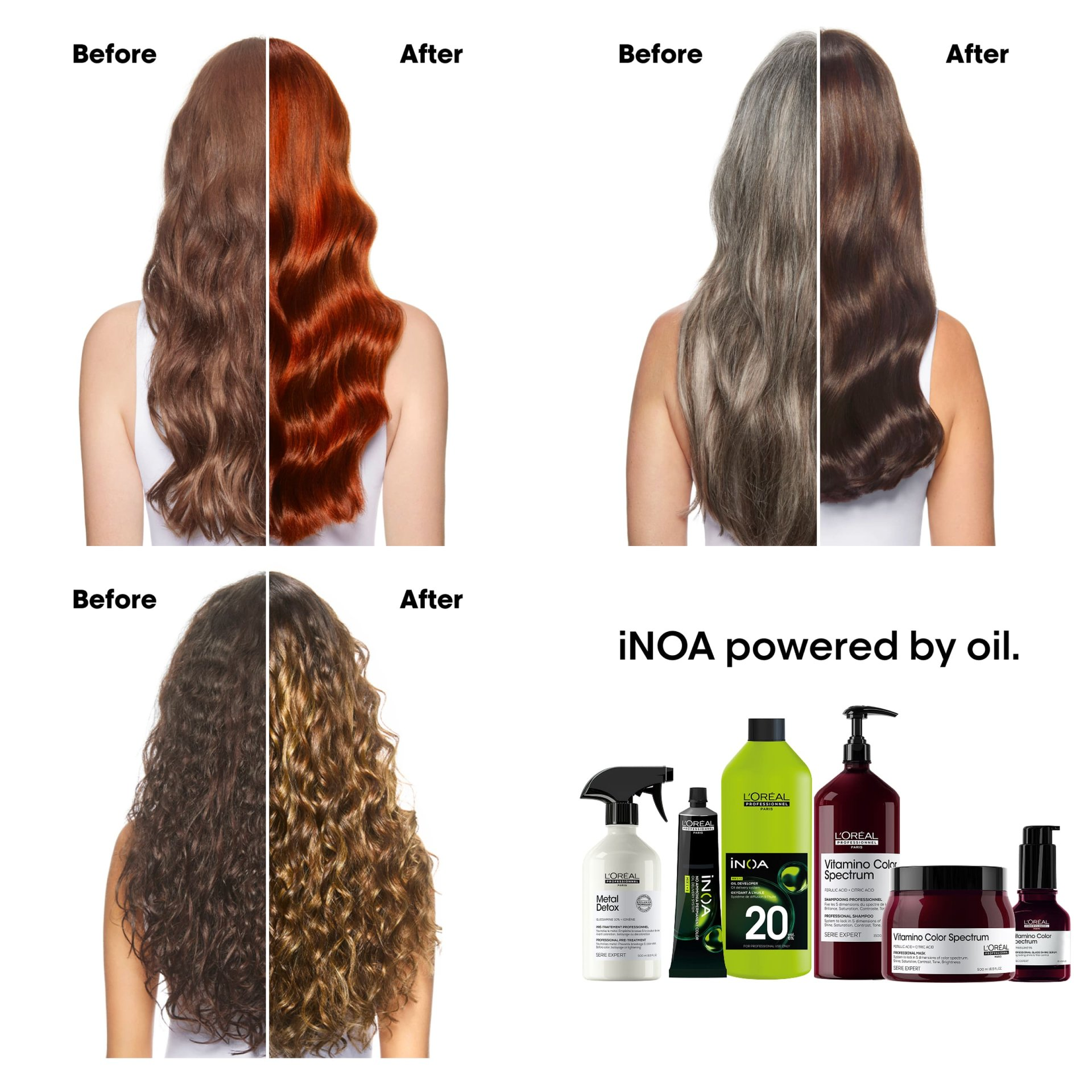 L’Oréal Professionnel 的 INOA 无氧染发膏